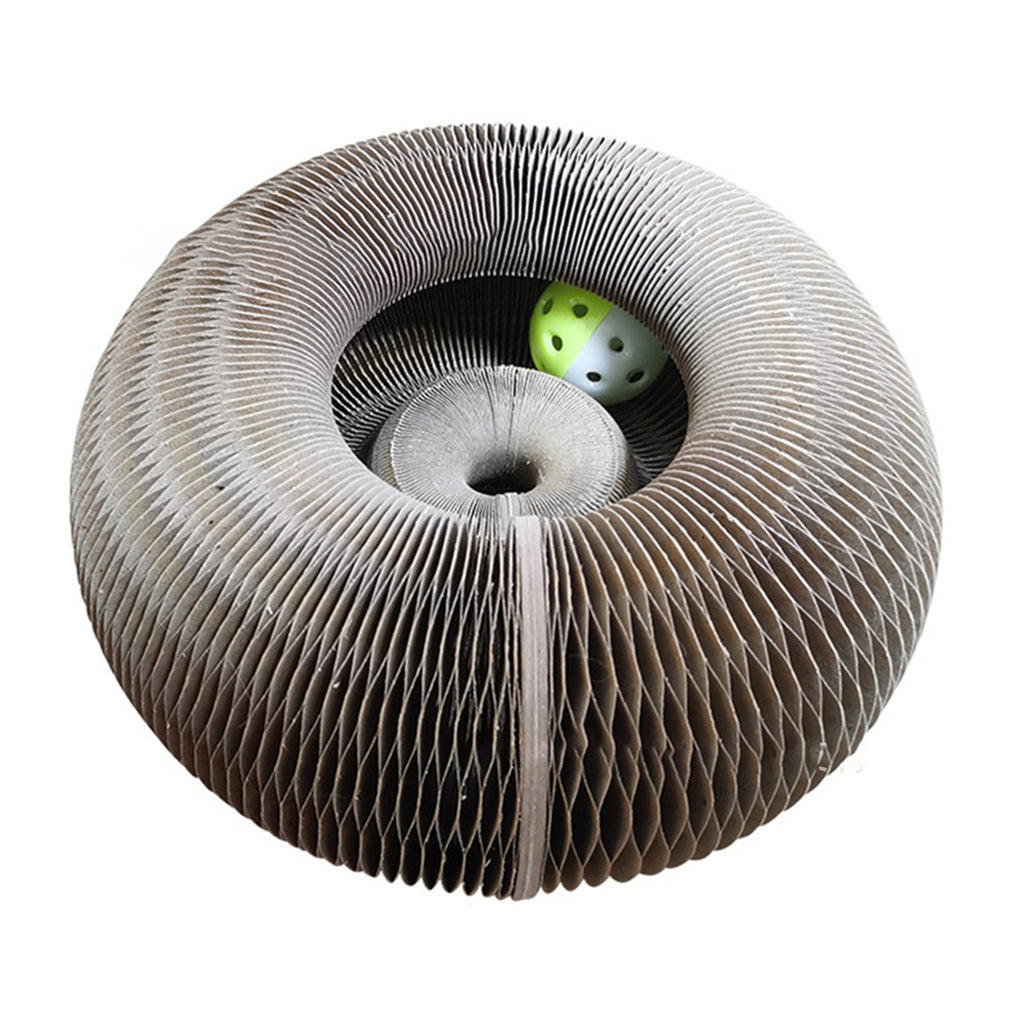 Cat Scratching Board with Bell & Climbing Frame