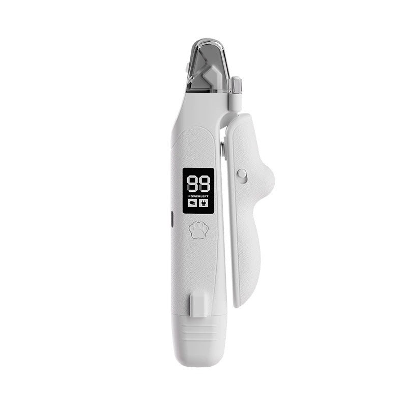 Electric Nail Grinder for Dogs & Cats - Dual-Function Trimmer