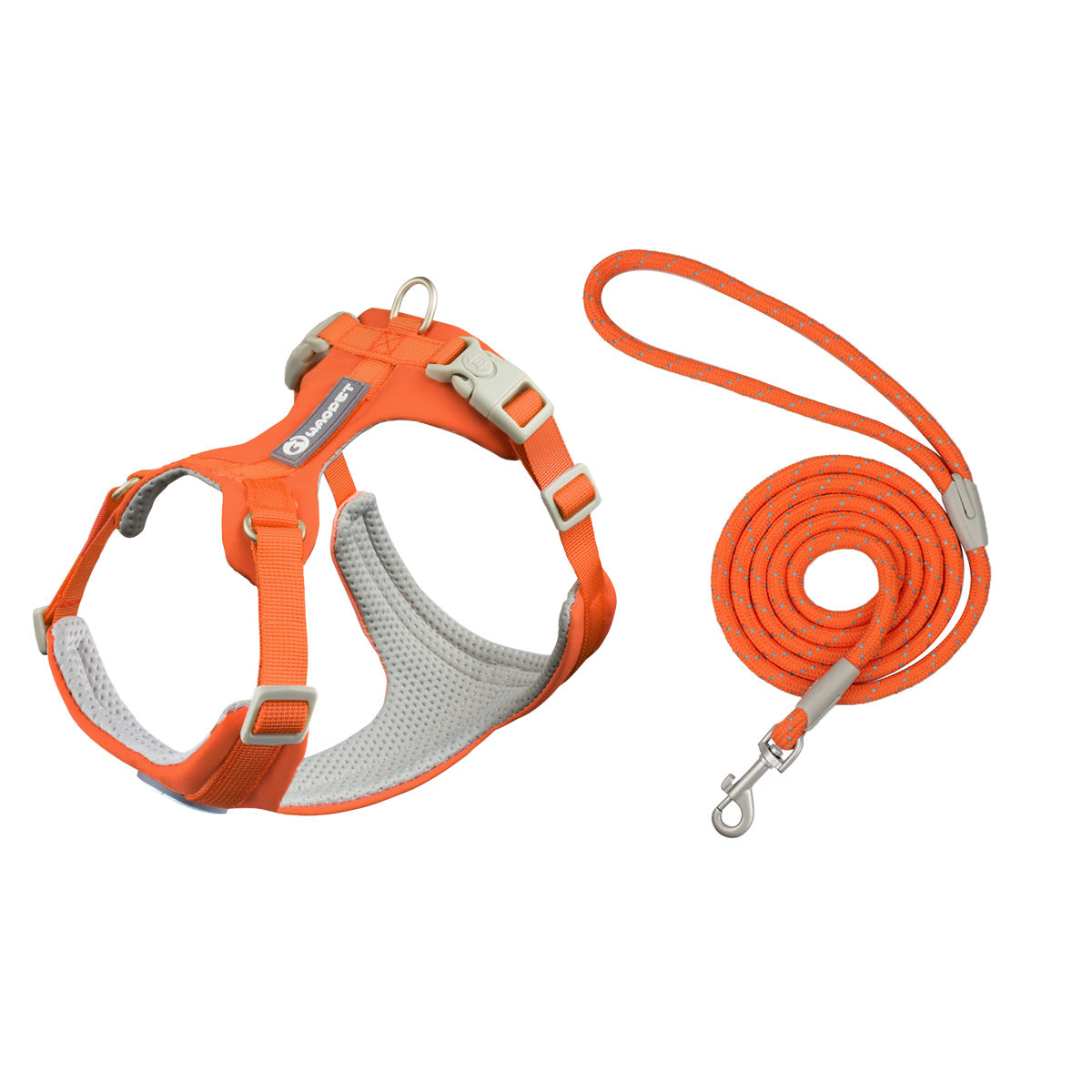 No-Pull Adjustable Dog Harness - Breathable Vest for Whippets & Greyhounds