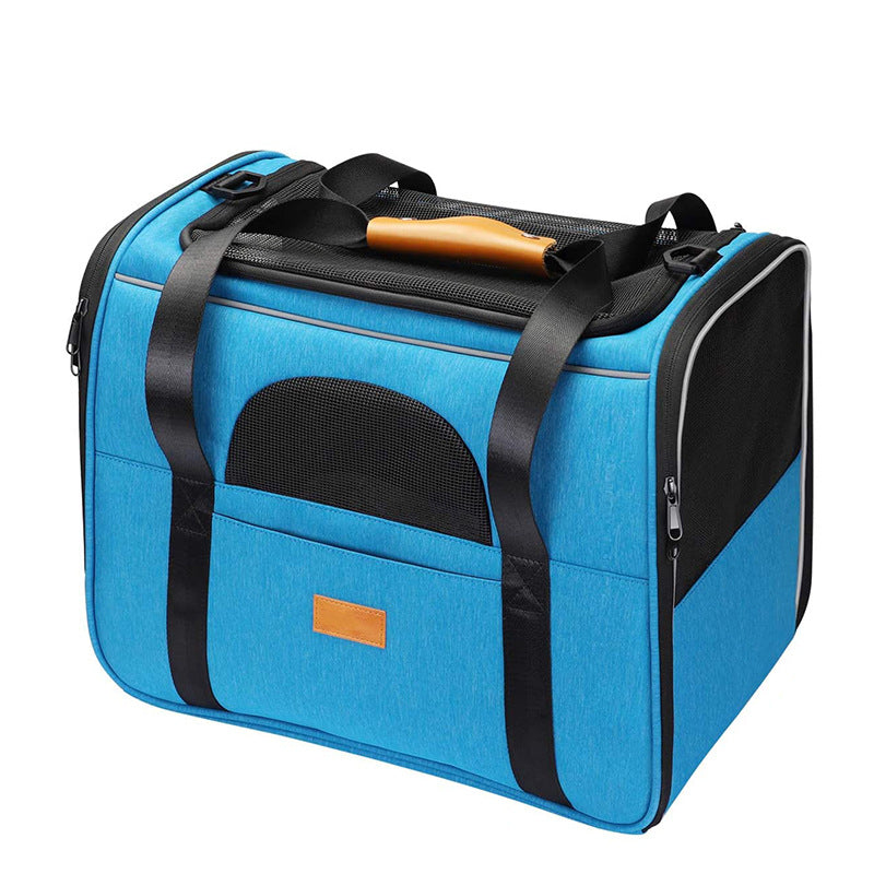 Foldable Cat & Small Dog Travel Backpack - Breathable Pet Carrier