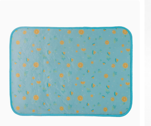 Cool-Touch Ice Silk Cooling Mat for Cats & Dogs
