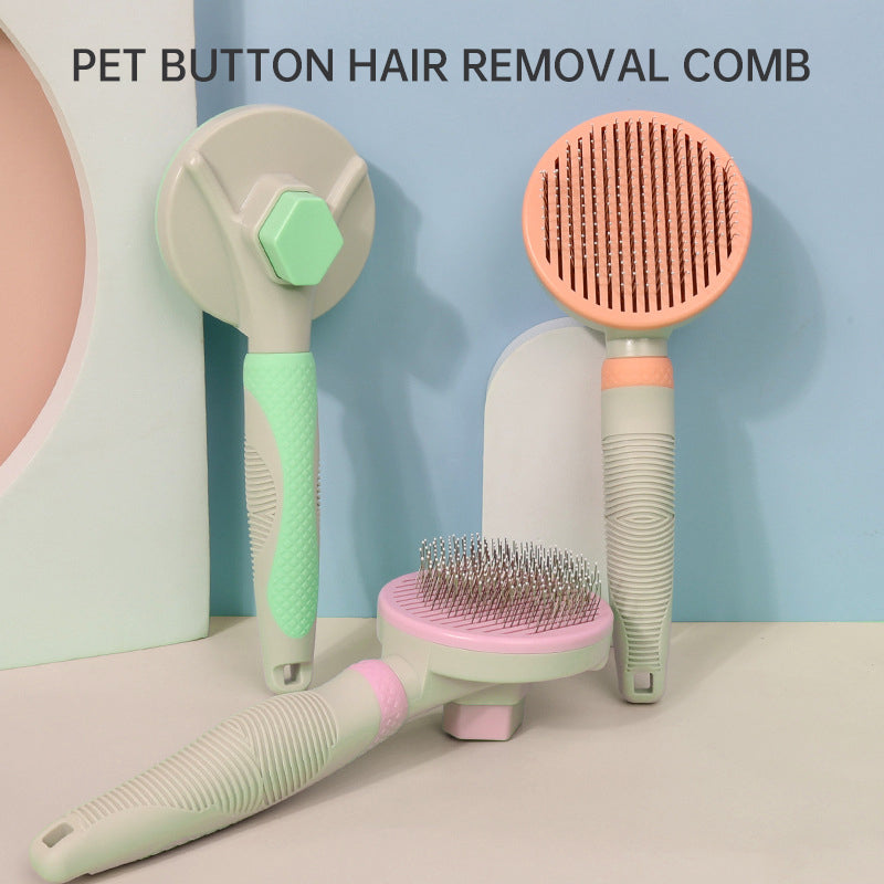 Self-Cleaning Slicker Brush for Dogs & Cats
