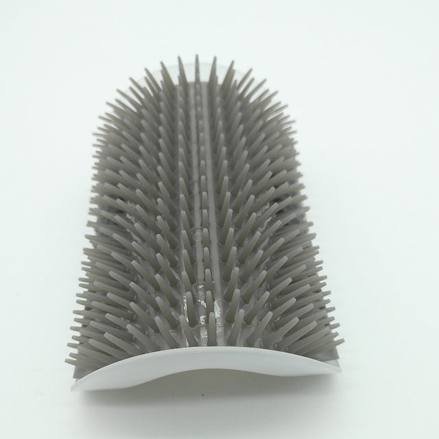 Self-Grooming Massage Brush for Cats - With Catnip Holder