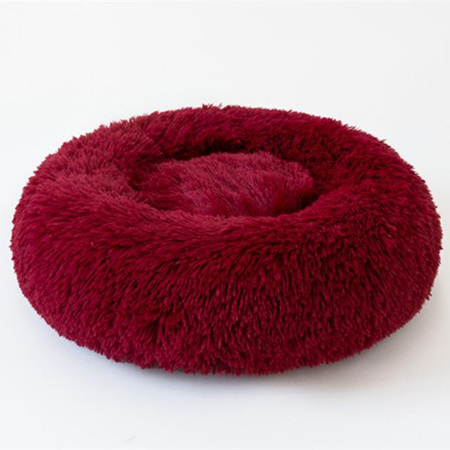 Donut Cuddler Bed for Dogs & Cats - Ultra-Soft, Washable