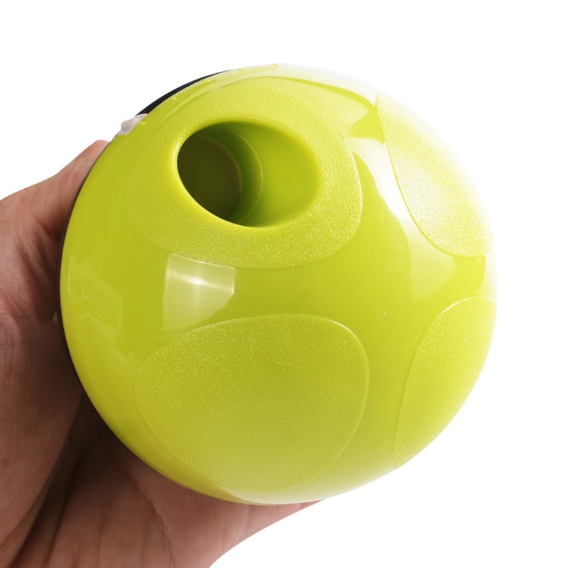 Interactive IQ Treat Ball - Food-Dispensing Puzzle Toy for Dogs
