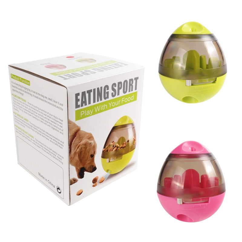 Interactive IQ Treat Ball - Food-Dispensing Puzzle Toy for Dogs