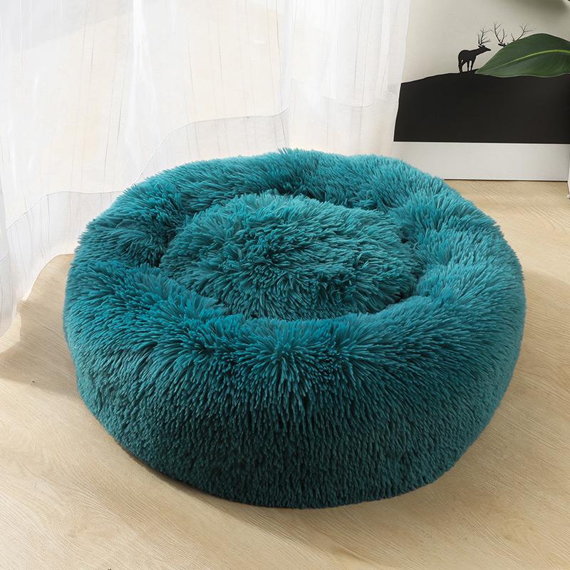 Donut Cuddler Bed for Dogs & Cats - Ultra-Soft, Washable