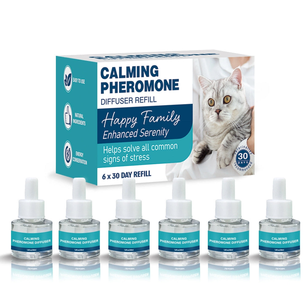 Cat Calming Pheromone Diffuser Set - Anti-Stress Mood Soother