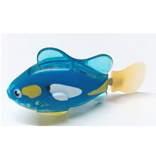 Interactive Robotic Swimming Fish Toy for Cats - Motion-Activated