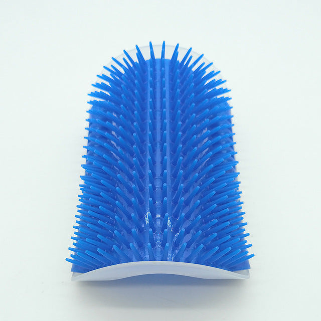 Self-Grooming Massage Brush for Cats - With Catnip Holder