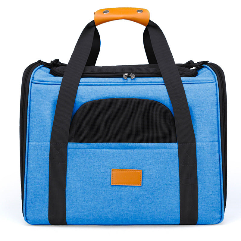 Foldable Cat & Small Dog Travel Backpack - Breathable Pet Carrier