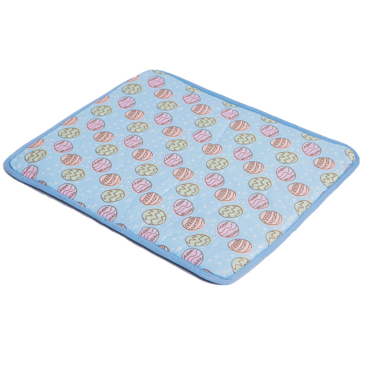 Cool-Touch Ice Silk Cooling Mat for Cats & Dogs