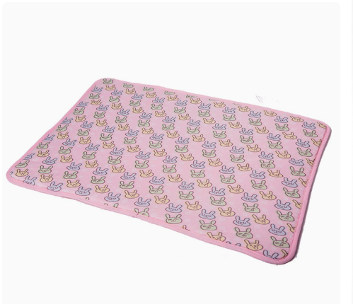 Cool-Touch Ice Silk Cooling Mat for Cats & Dogs