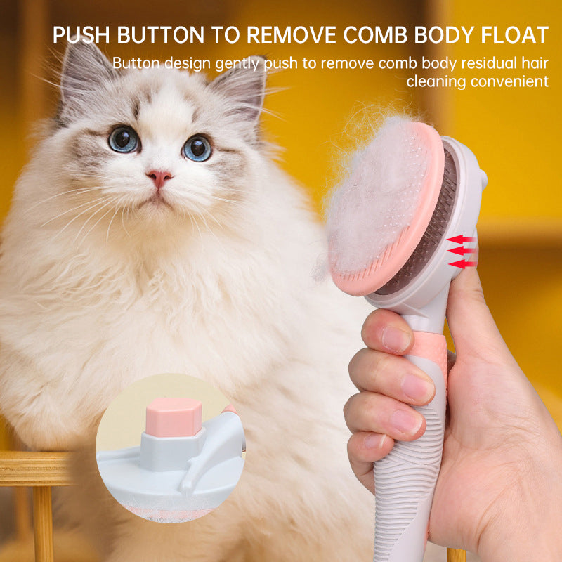 Self-Cleaning Slicker Brush for Dogs & Cats