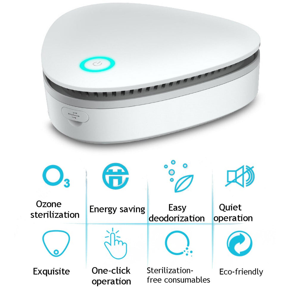 Portable USB Mini Air Purifier & Odor Eliminator for Pet Spaces