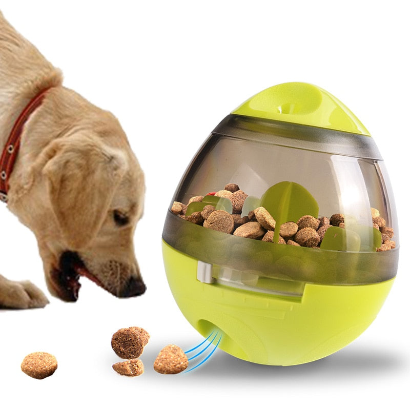Interactive IQ Treat Ball - Food-Dispensing Puzzle Toy for Dogs