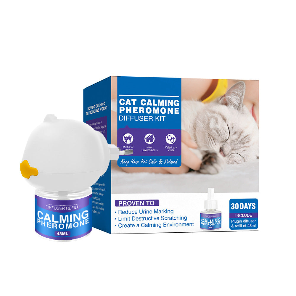 Cat Calming Pheromone Diffuser Set - Anti-Stress Mood Soother
