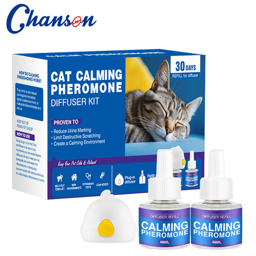 Cat Calming Pheromone Diffuser Set - Anti-Stress Mood Soother