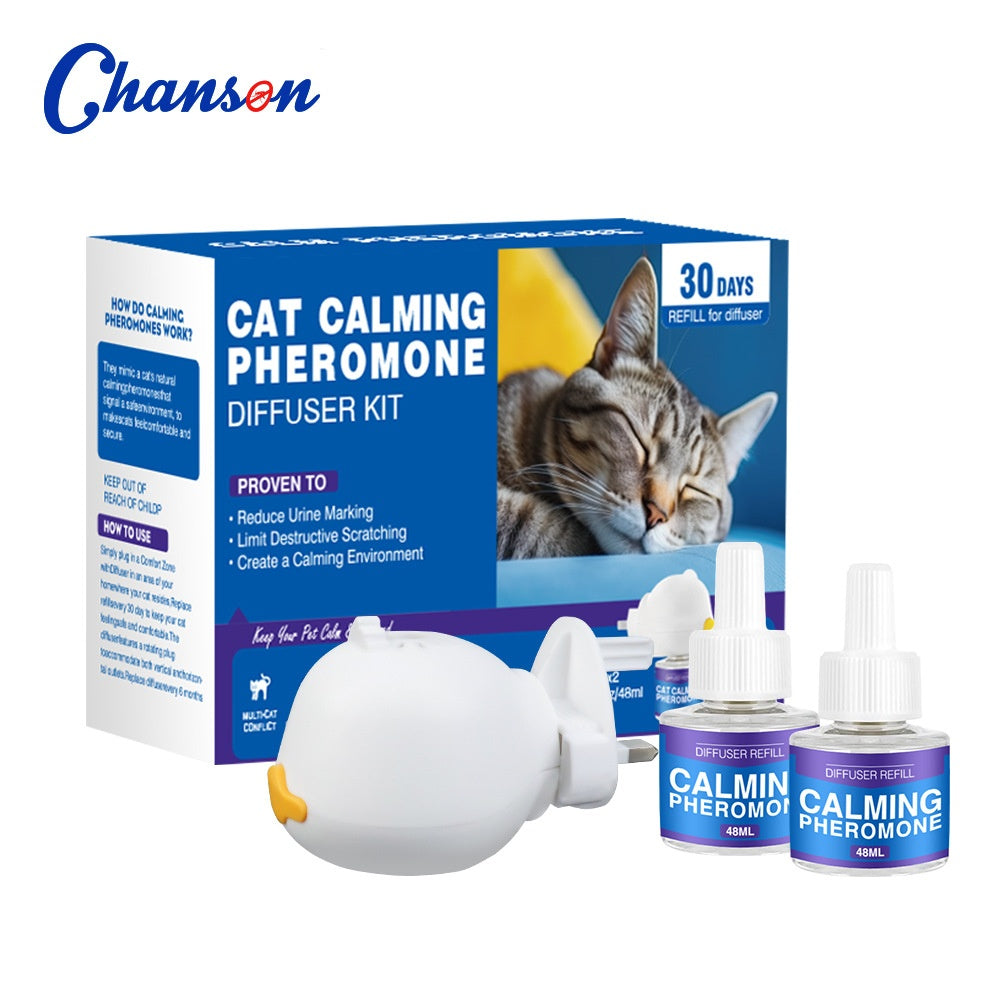 Cat Calming Pheromone Diffuser Set - Anti-Stress Mood Soother
