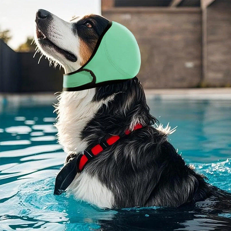 Noise-Cancelling Dog Ear Muffs - Waterproof for Swimming & Grooming