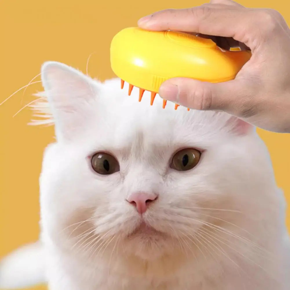 Multifunctional Pet Grooming Brush - Steam Cat Brush for Hair Removal