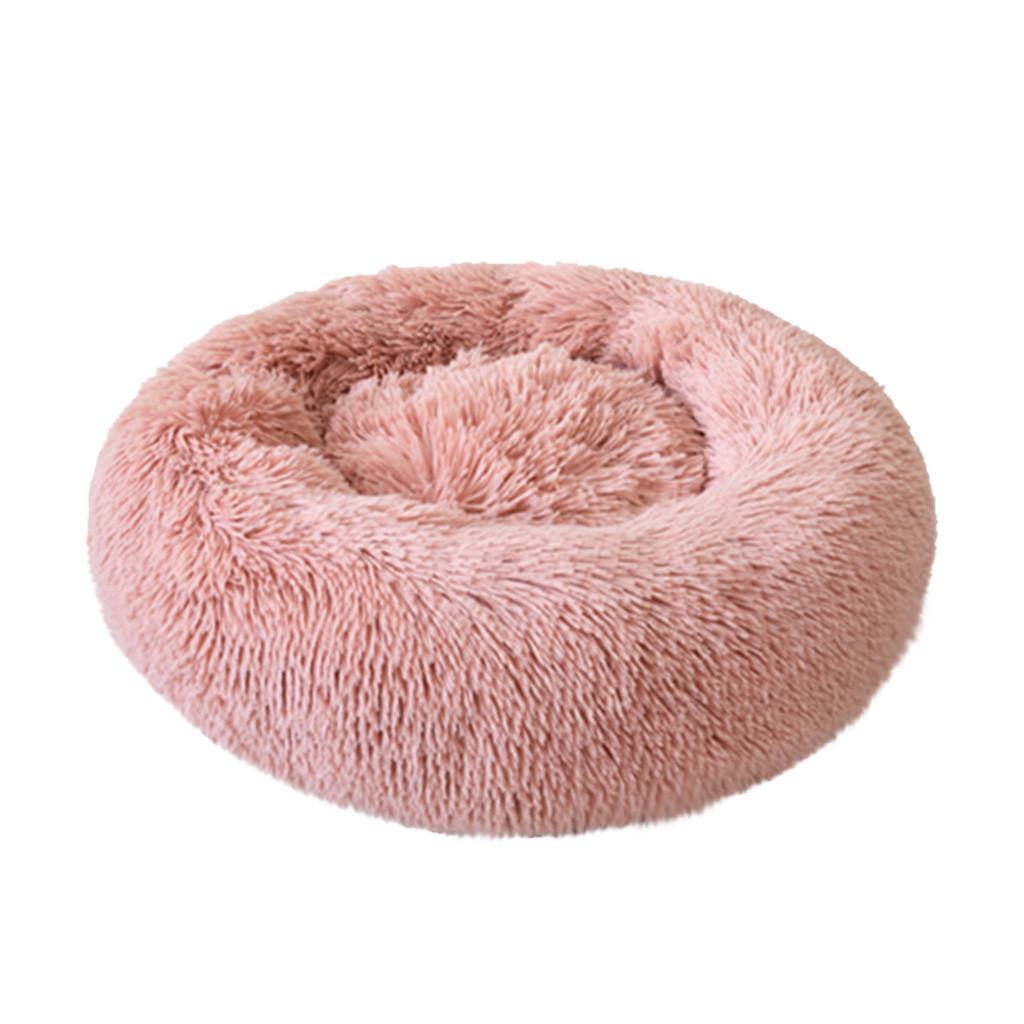 Donut Cuddler Bed for Dogs & Cats - Ultra-Soft, Washable