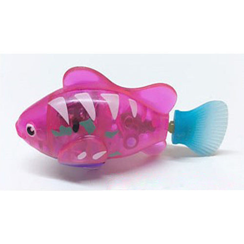 Interactive Robotic Swimming Fish Toy for Cats - Motion-Activated