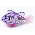 Interactive Robotic Swimming Fish Toy for Cats - Motion-Activated