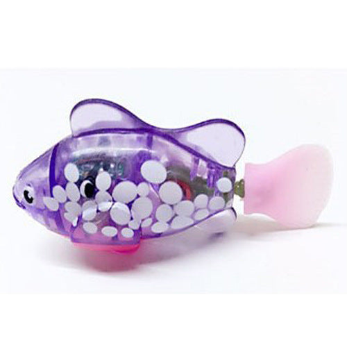 Interactive Robotic Swimming Fish Toy for Cats - Motion-Activated