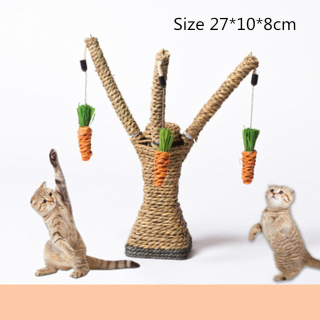 Cat Tree Tower with Sisal Scratching Posts & Jumping Platforms