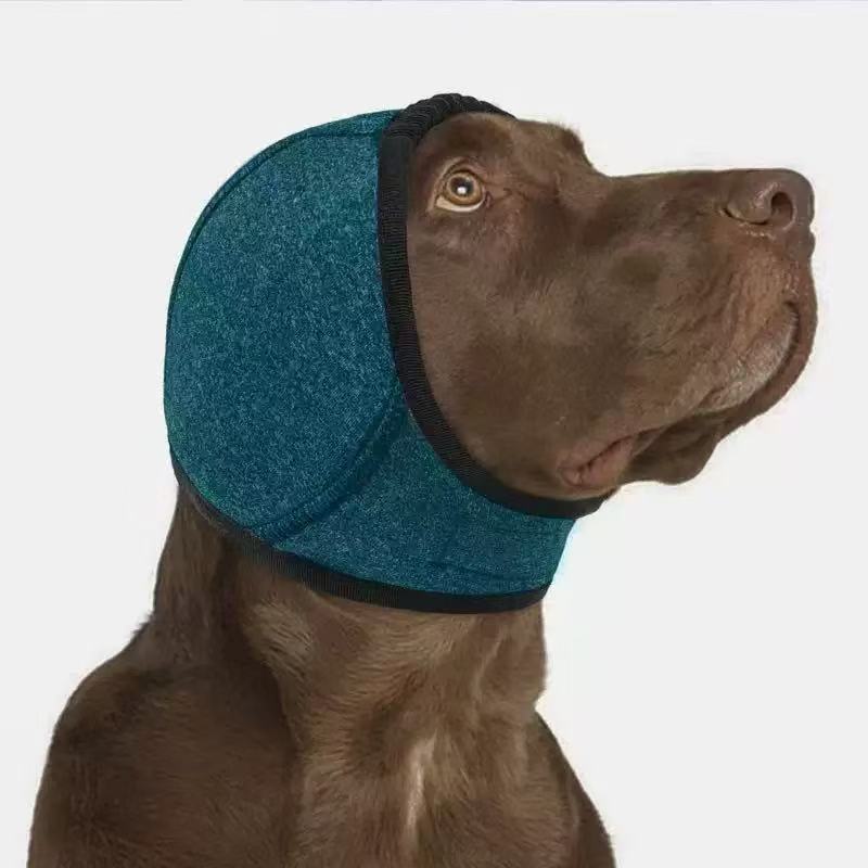 Noise-Cancelling Dog Ear Muffs - Waterproof for Swimming & Grooming