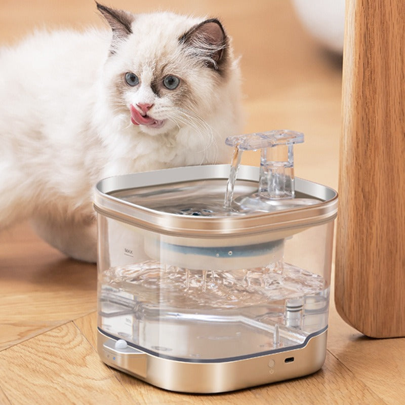 Wireless Smart Pet Water Dispenser - Auto-Circulating, Rechargeable