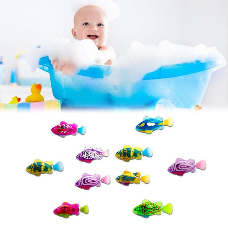 Interactive Robotic Swimming Fish Toy for Cats - Motion-Activated