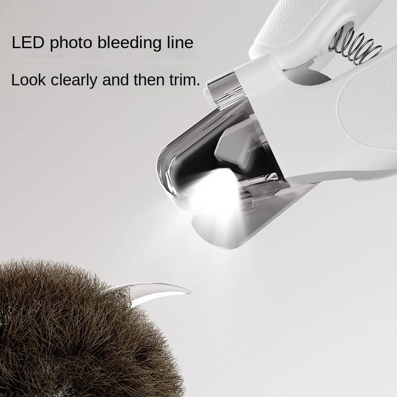 Electric Nail Grinder for Dogs & Cats - Dual-Function Trimmer