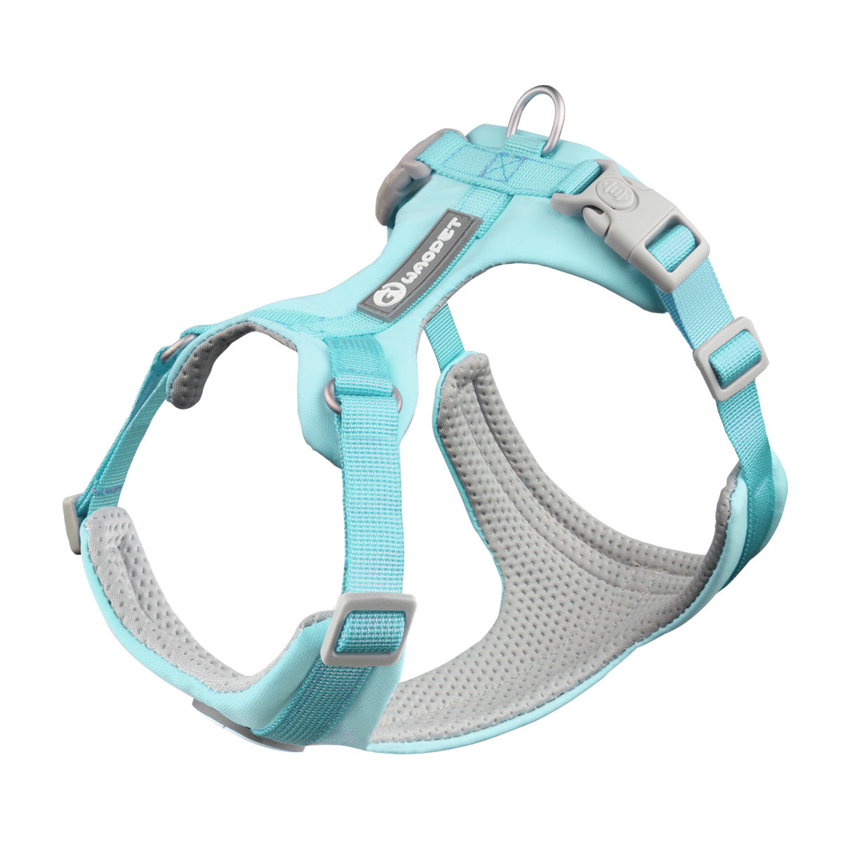 No-Pull Adjustable Dog Harness - Breathable Vest for Whippets & Greyhounds