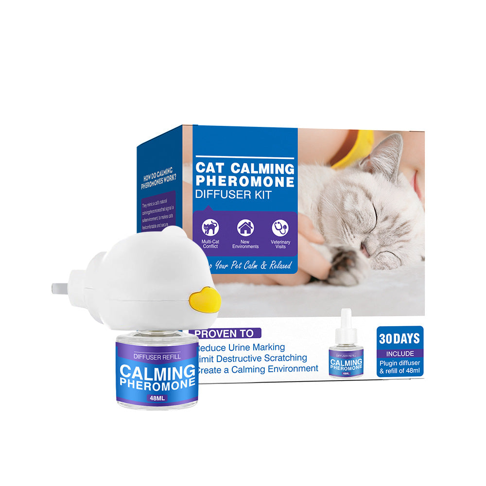 Cat Calming Pheromone Diffuser Set - Anti-Stress Mood Soother