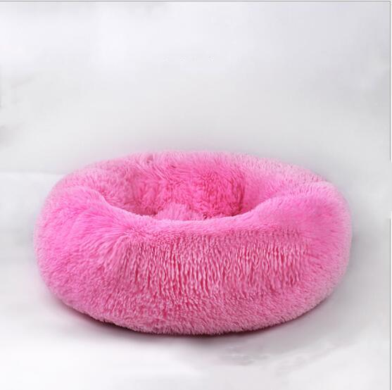 Donut Cuddler Bed for Dogs & Cats - Ultra-Soft, Washable