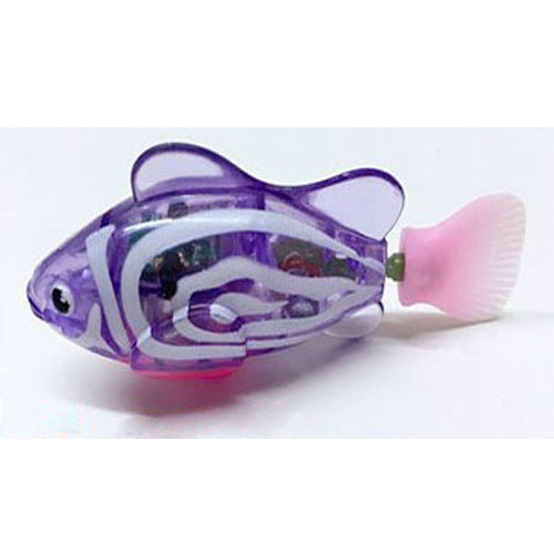 Interactive Robotic Swimming Fish Toy for Cats - Motion-Activated