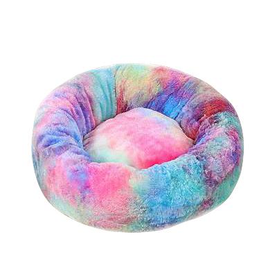 Donut Cuddler Bed for Dogs & Cats - Ultra-Soft, Washable