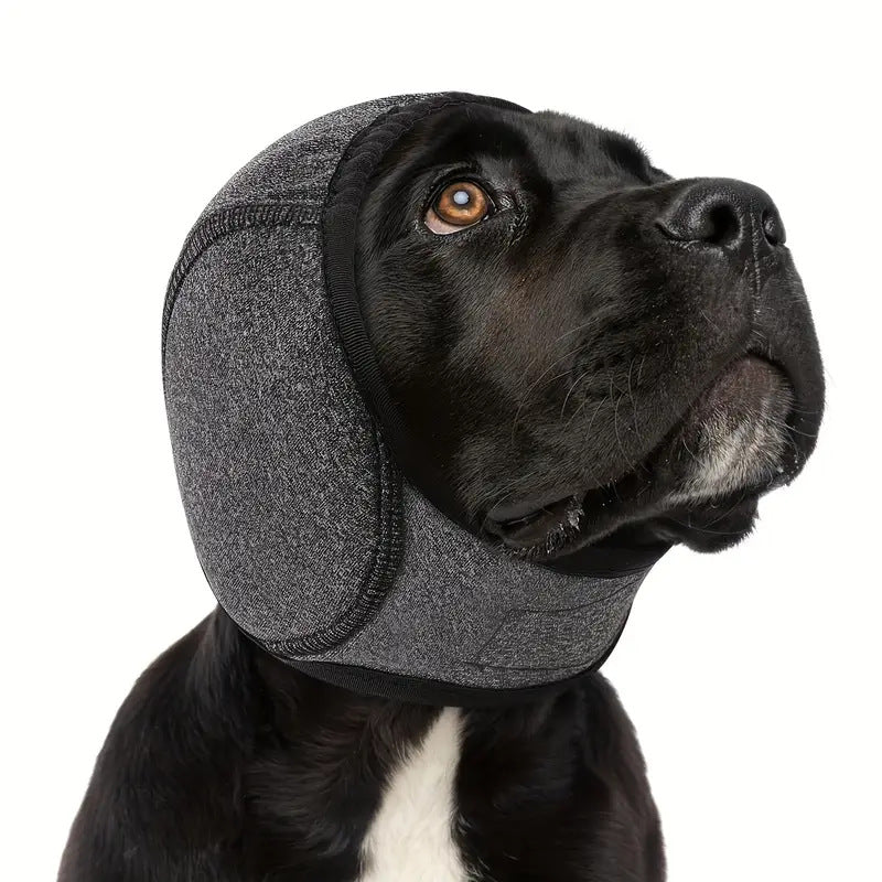 Noise-Cancelling Dog Ear Muffs - Waterproof for Swimming & Grooming
