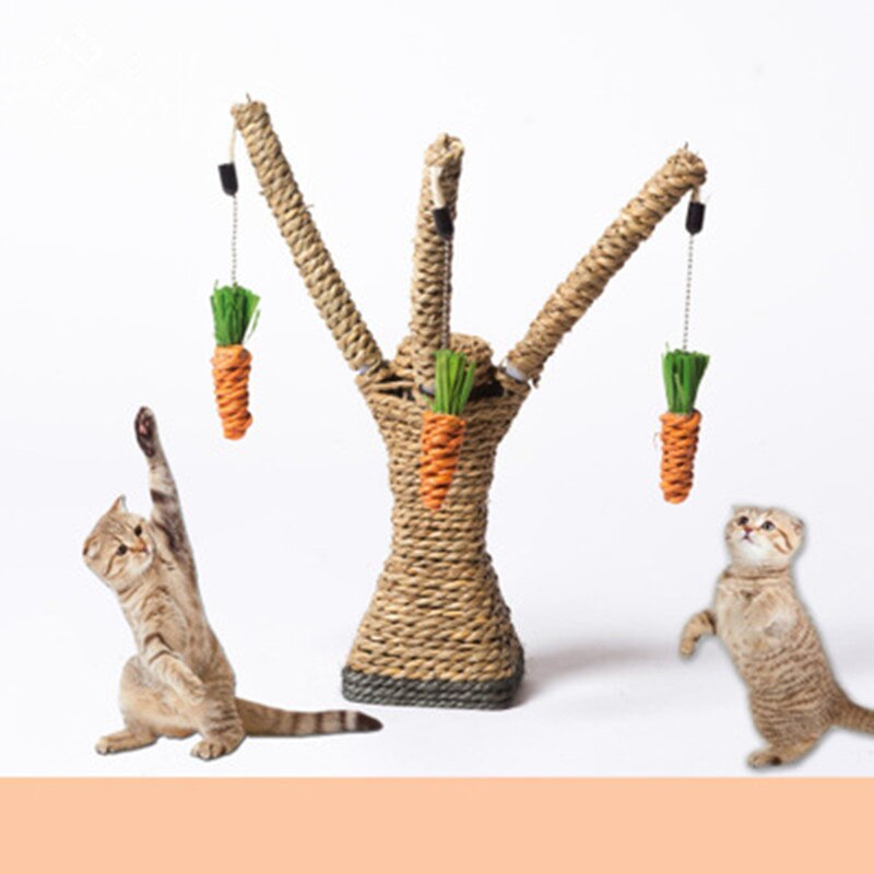Cat Tree Tower with Sisal Scratching Posts & Jumping Platforms