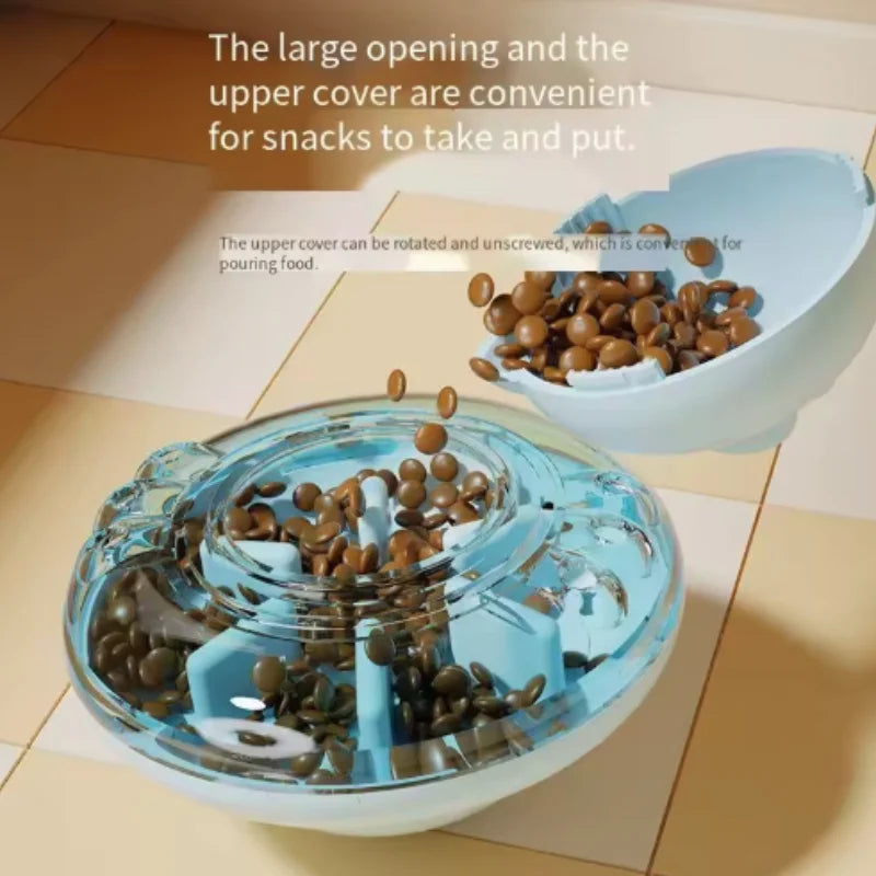 Chicken-Shaped Slow Feeder Puzzle Toy for Cats & Dogs