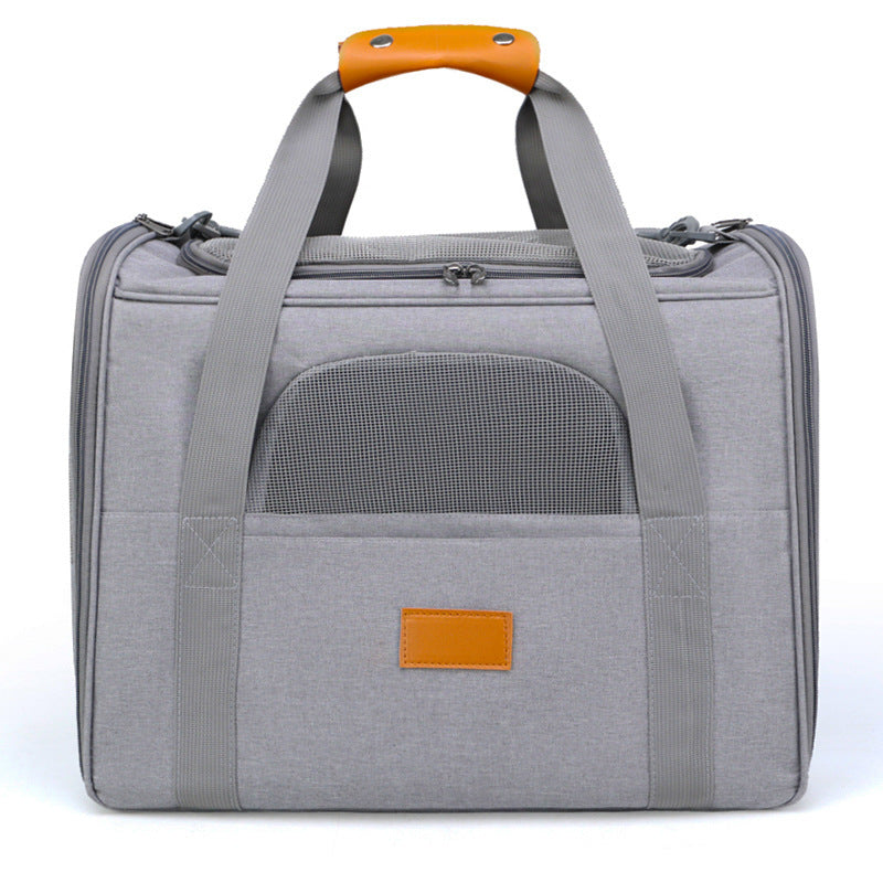 Foldable Cat & Small Dog Travel Backpack - Breathable Pet Carrier