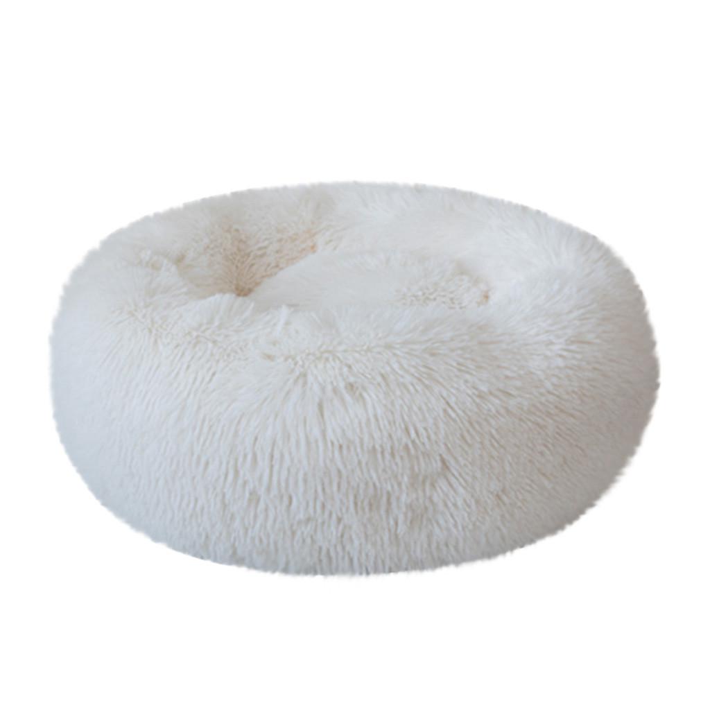 Donut Cuddler Bed for Dogs & Cats - Ultra-Soft, Washable