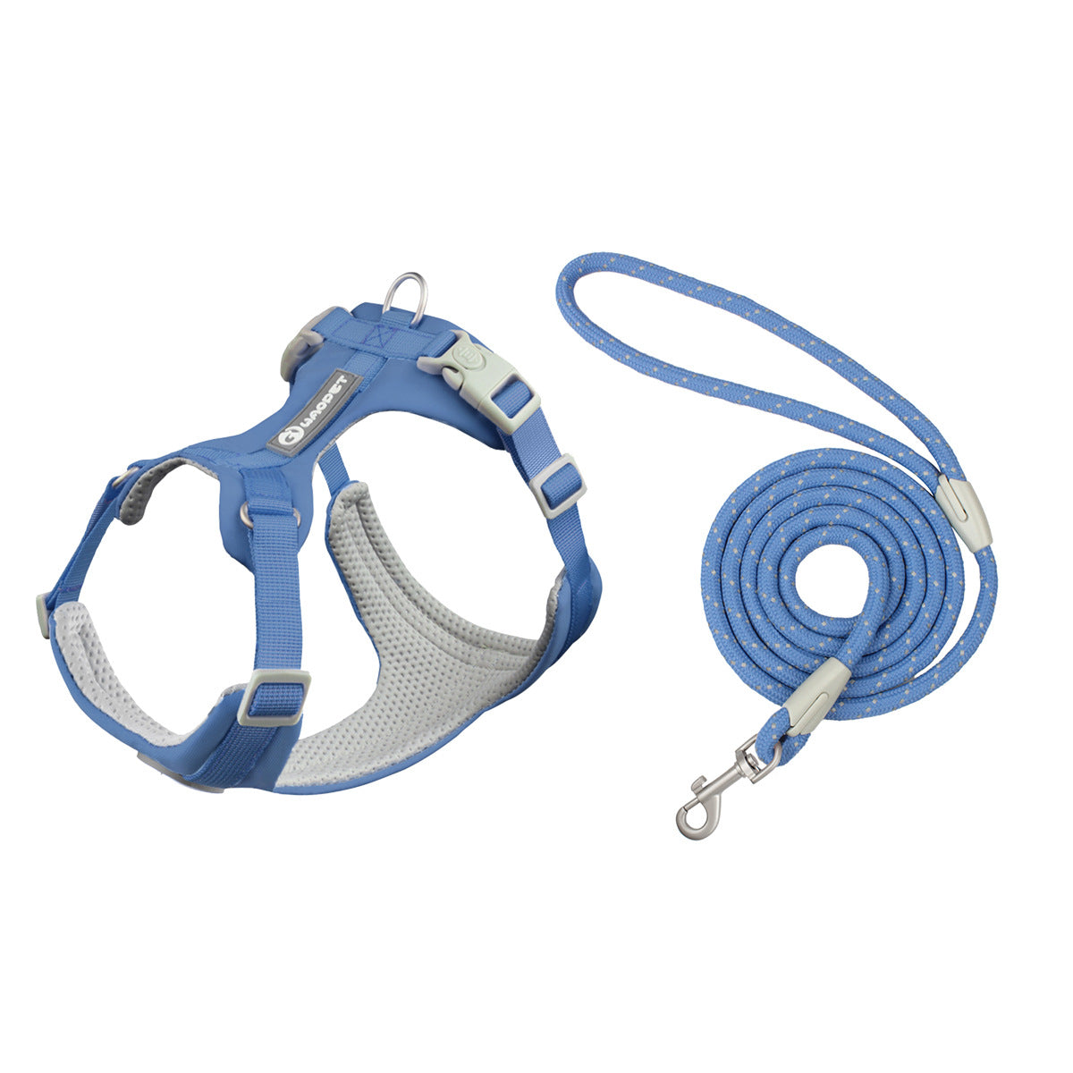 No-Pull Adjustable Dog Harness - Breathable Vest for Whippets & Greyhounds