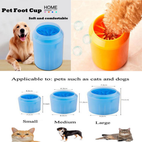 Portable Pet Paw Cleaner Cup - Muddy Paw Washer for Dogs & Cats
