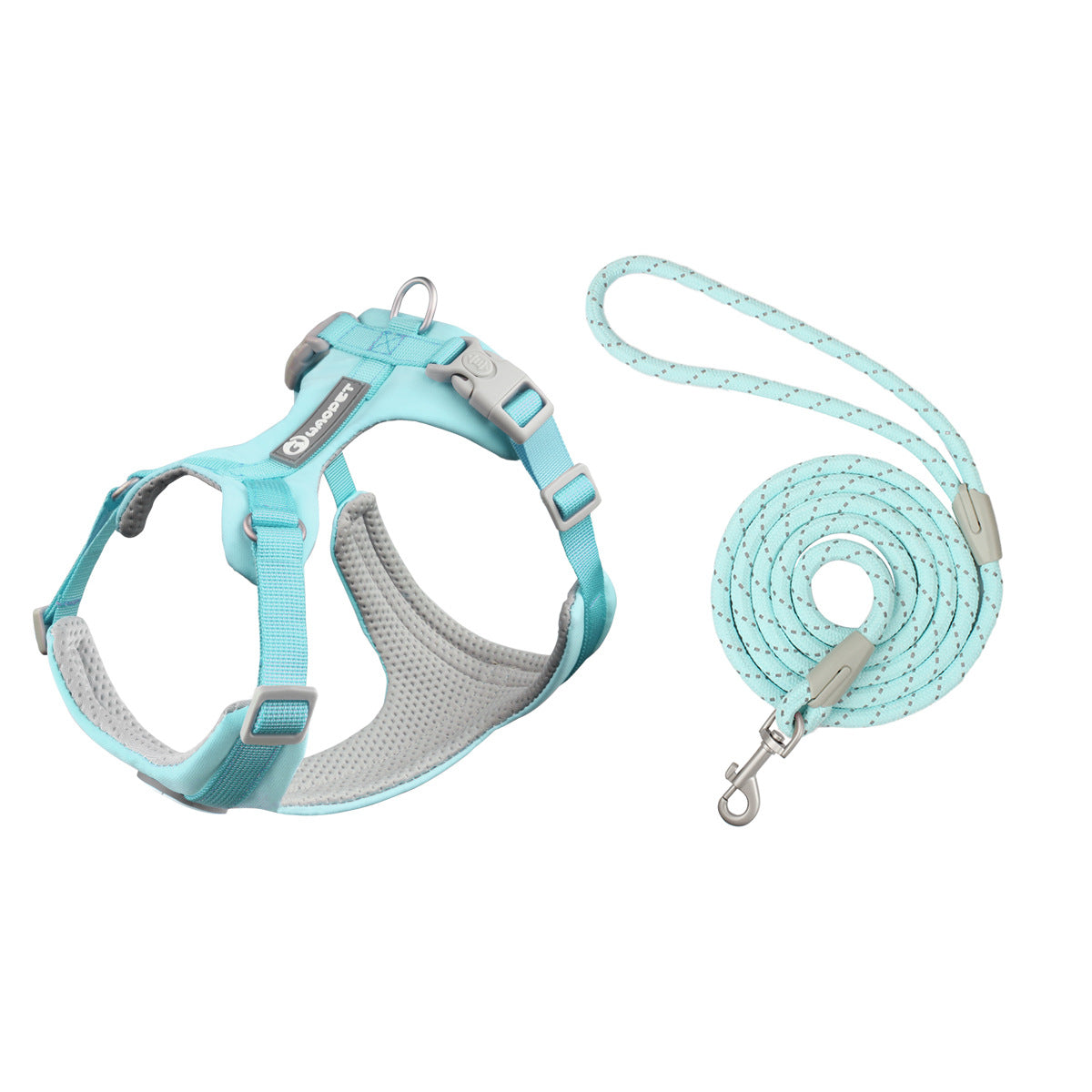 No-Pull Adjustable Dog Harness - Breathable Vest for Whippets & Greyhounds