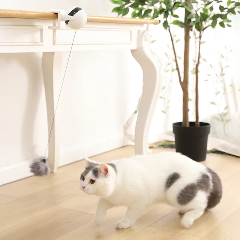 Automatic Lifting Cat Ball Toy - Interactive Smart Teaser