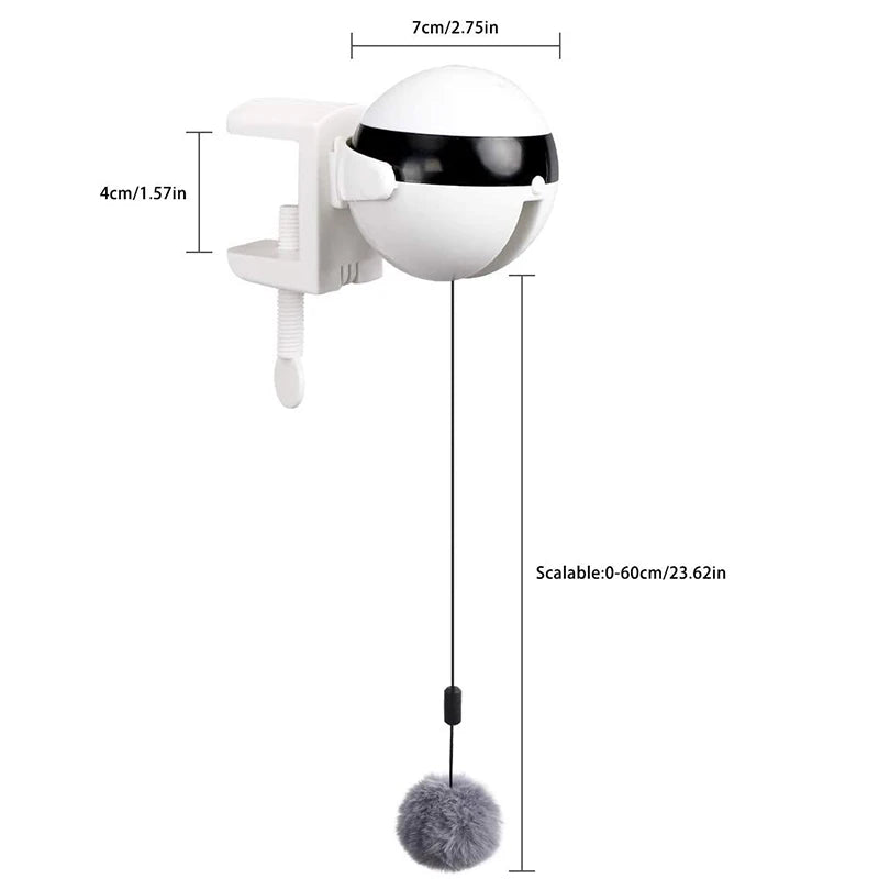 Automatic Lifting Cat Ball Toy - Interactive Smart Teaser
