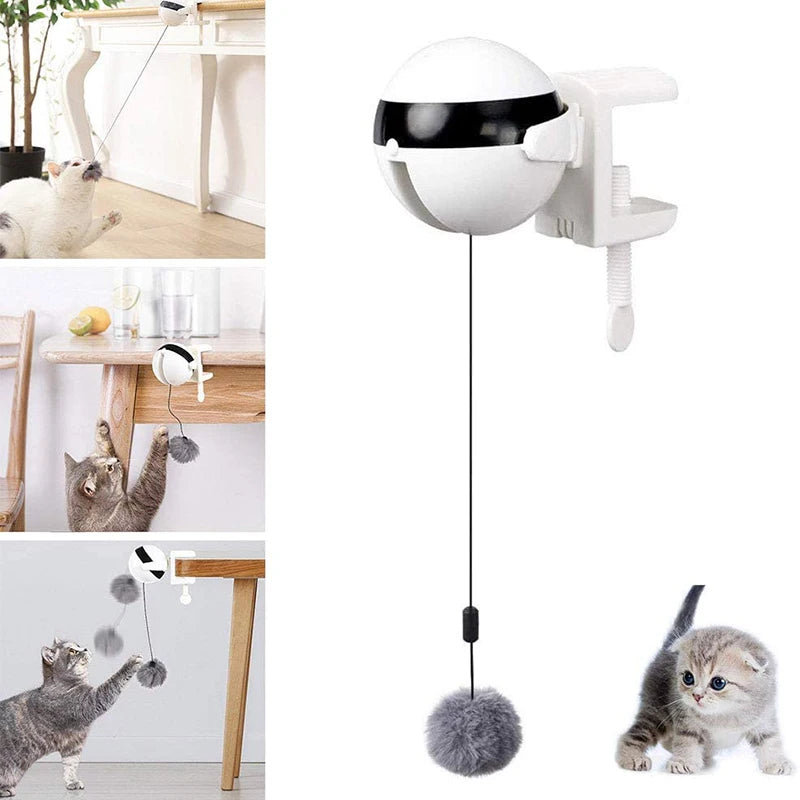 Automatic Lifting Cat Ball Toy - Interactive Smart Teaser